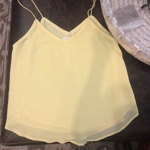 Yellow summer top